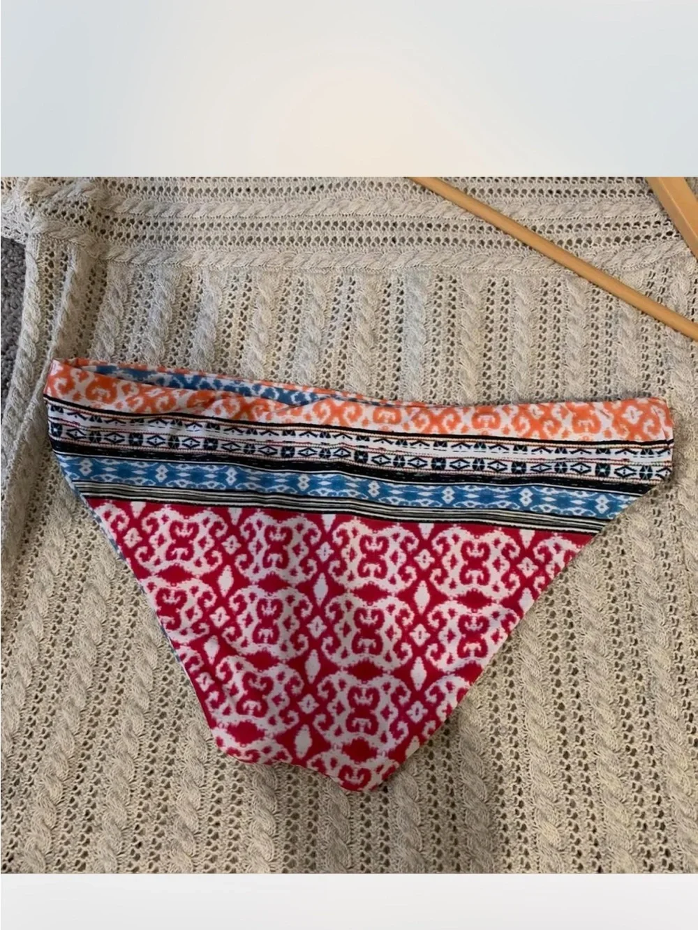 Becca bikini bottoms reversible brand new with tags size large